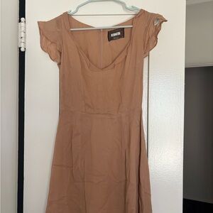 Reformation Nude dress